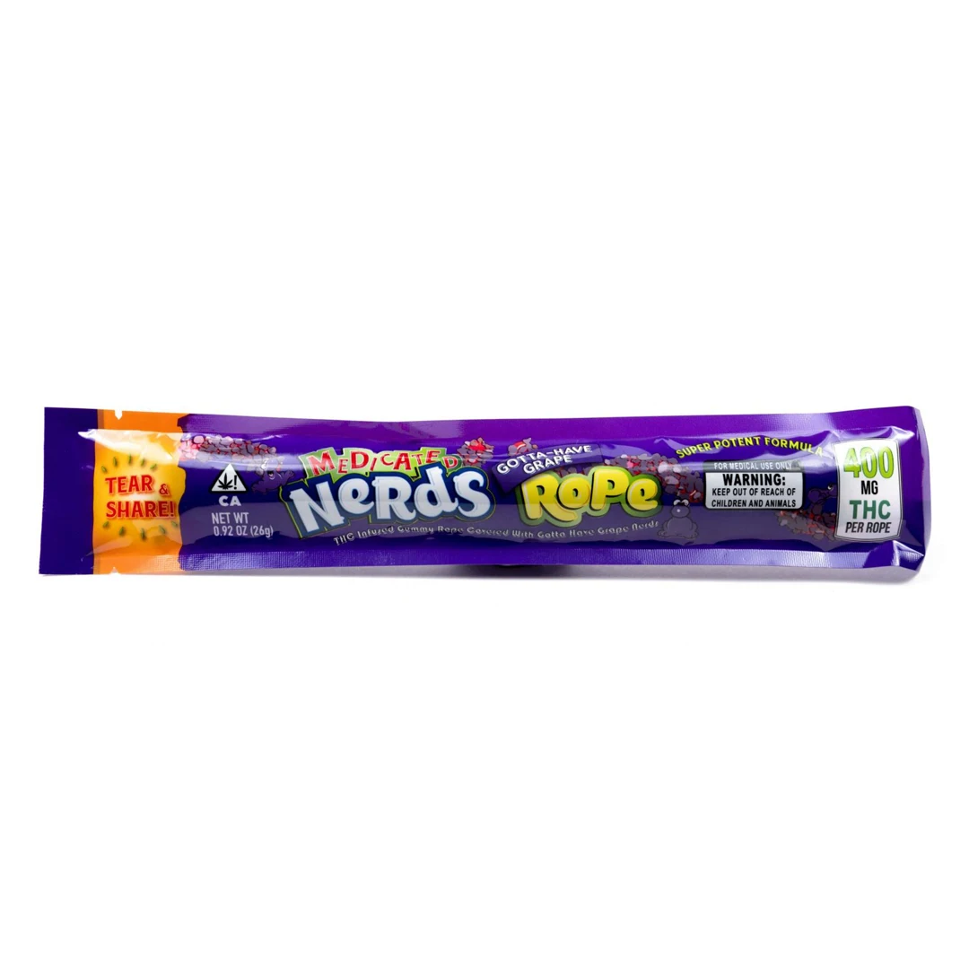 Grape Nerds Rope 400mg